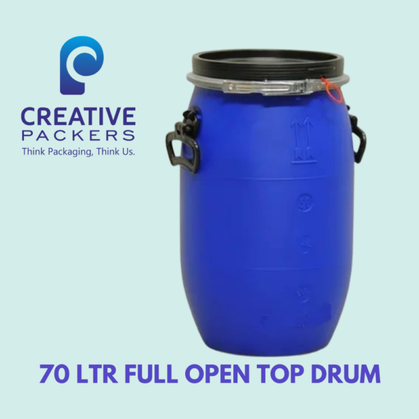 70 LTR FULL OPEN TOP DRUM